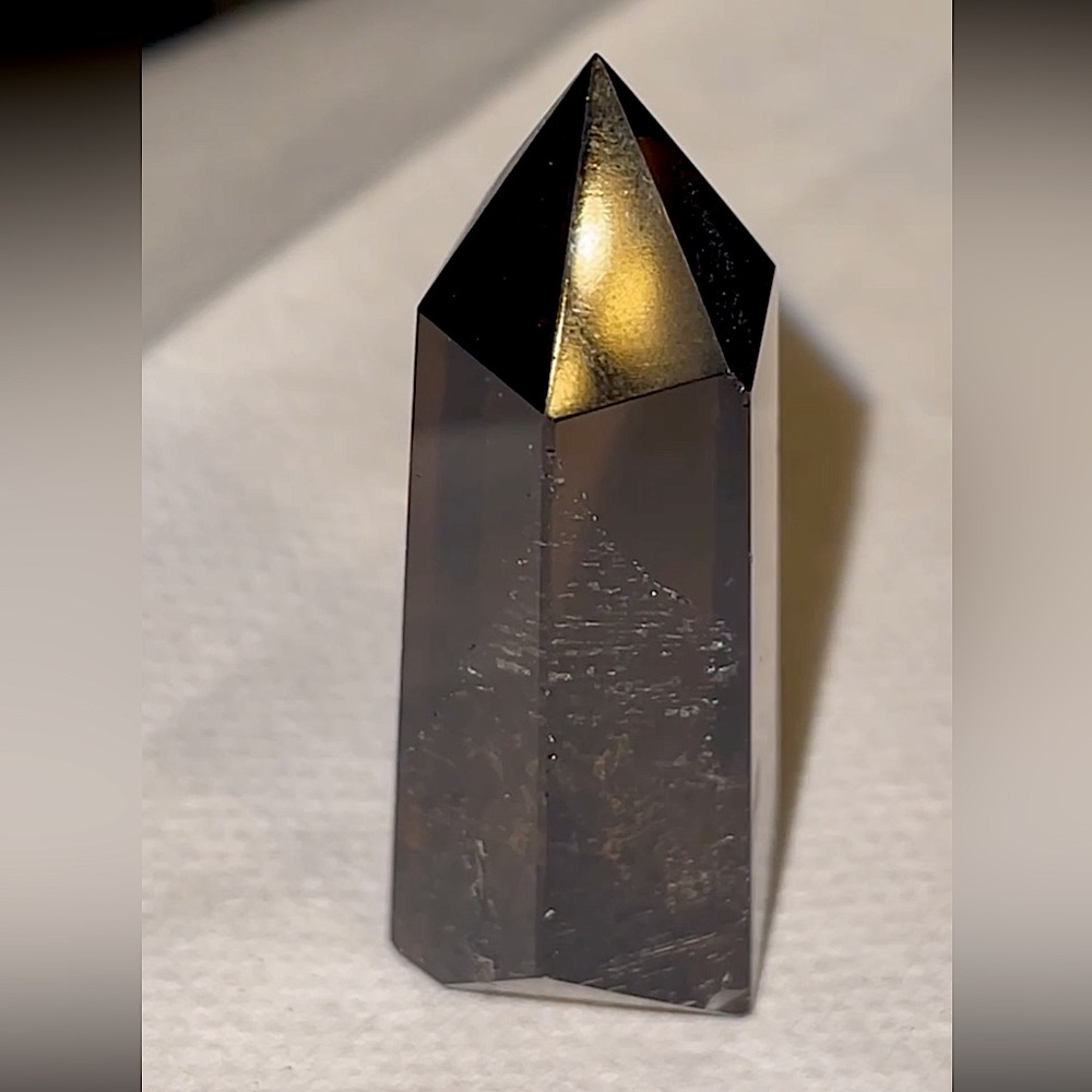 Smoke quartz tower